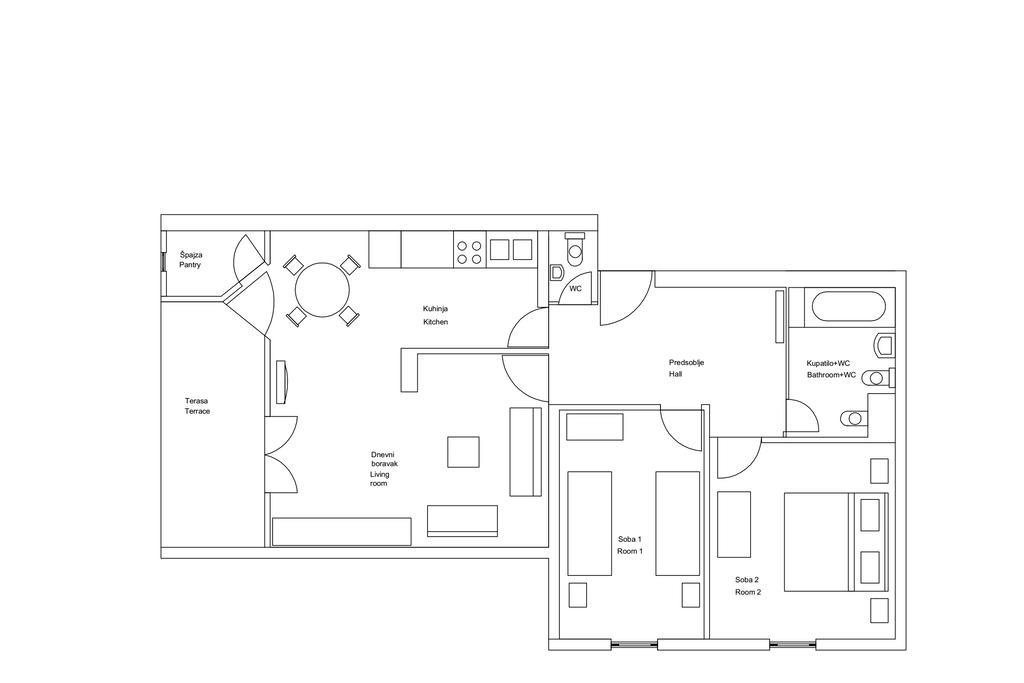 Apartment Irene Pula Eksteriør billede